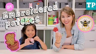 DIY Embroidered Patches
