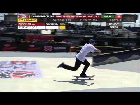 Ryan Sheckler SLS Elims 8.5