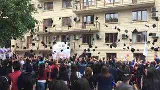 Adpu- Məzun Günü 2018. Papaqlar Atıldı
