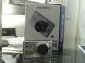 unboxing of the sony dsc-w290 digital camera