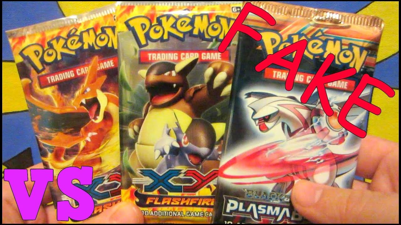 Fake Pokemon X and Y Booster Pack Opening Battle 1st watch v=dWHVB xpDIM