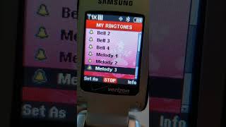 Verizon Wireless Samsung Sch-U430 Startup, Ringtones & Sounds, And Shutdown