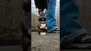 Crushing My Chocolate Easter Bunny