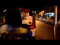 バンコクの夜の街をトゥクトゥクで疾走！