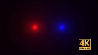 Light Effect Template | Police Car Light |Red Green Blue Tunnel Lights | Rgb | Sound Effects | 4K