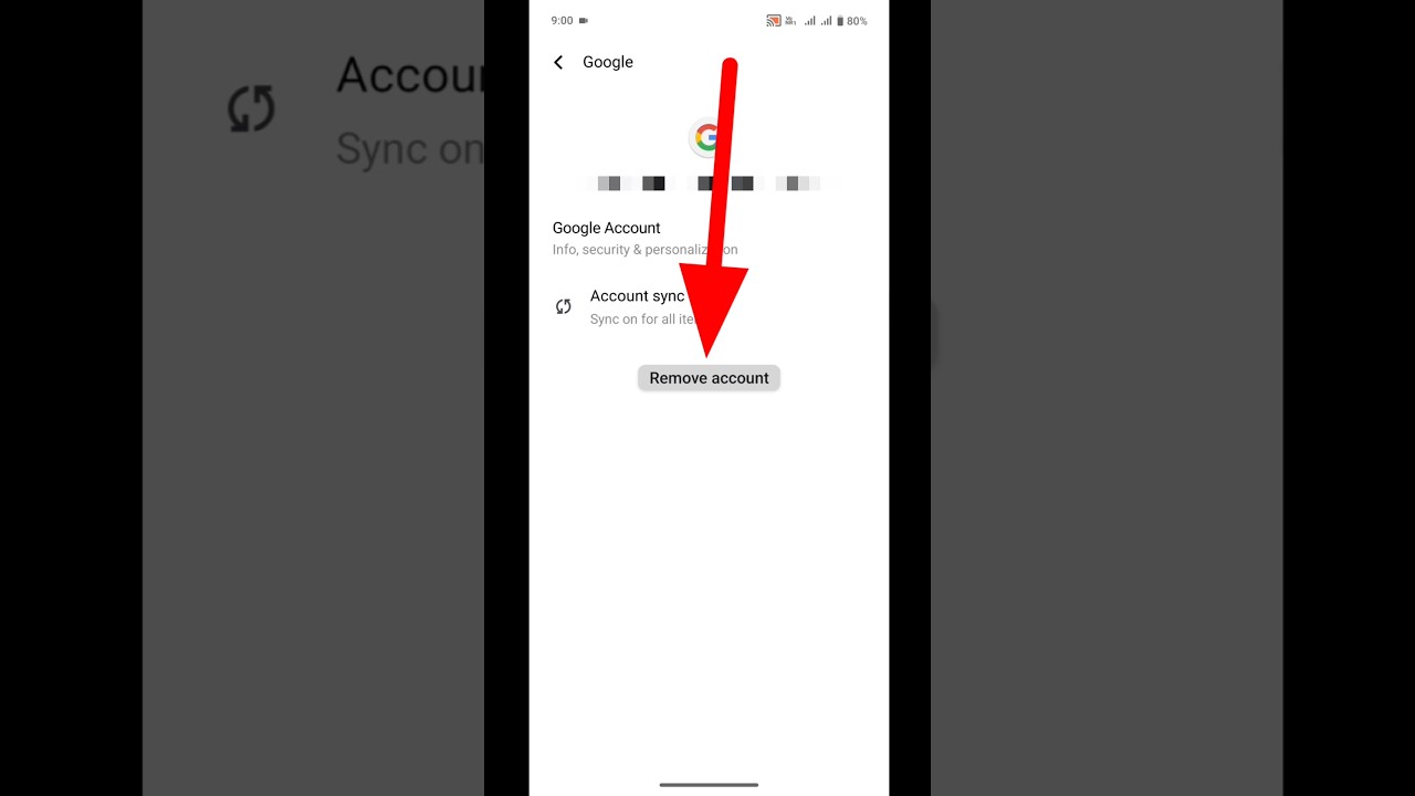 How to remove my google account from my android device How to remove my google account from my android device