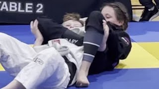 Mixed Brazilian Jiu-Jitsu Caylee Preston Reverse Triangle Submission