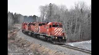 Three Sd40-2S Lead Job 250 On The Moosehead Sub -123020