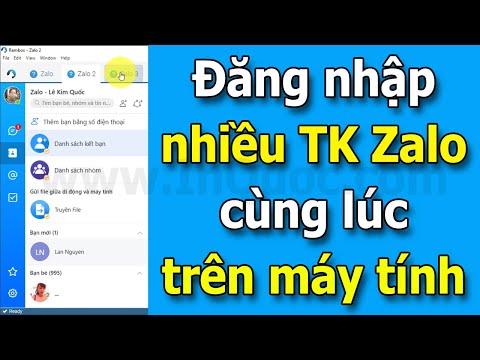 Hướng dẫn đăng nhập nhiều tài khoản Zalo cùng lúc trên máy tính, laptop bằng Rambox