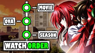 How To Watch High School DxD in The Right Order!