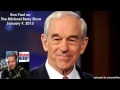 Ron Paul on The Michael Berry Show - 1/9/2013