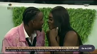 Romantic Moment From Neo & Uriel Bbnaija All Stars