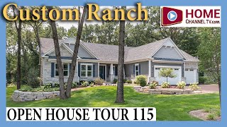 Custom Ranch Home Tour (Open House 115) - New Home Design at Thousand Oaks in Spring Grove IL