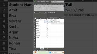 Master The If Formula In Excel To Determine P Or Fail