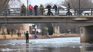 Wolf River rescue | New London, Wisconsin