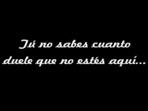 LETRA NO SABES DON OMAR letra no sabes don omar: