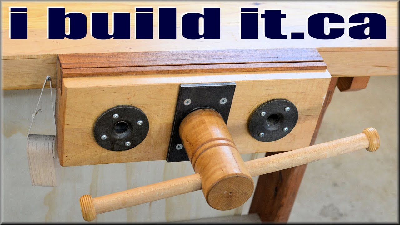 Homemade Woodworking Vise - YouTube