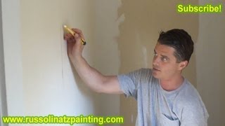 DIY Skim Coat Wallpaper & Painting Walls (Part 1) -Drywall Repair & Wall Preparation