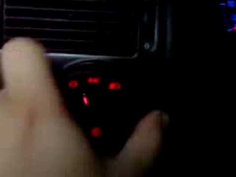 Describes how to pull out the light switch of a Golf or jetta MkIV 