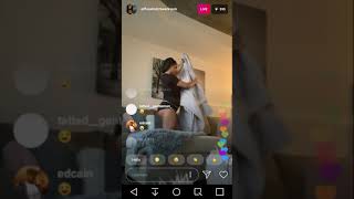 Mizz Twreksum On Ig Live....must Watch