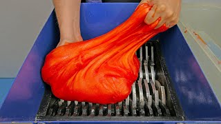 Shredding Glossy Slime! Satisfying & Relaxing Asmr Video!