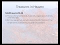 Treasures in Heaven