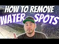 How to Remove Hard Water Spots from you Car | FAST & EASY | Car Detail
