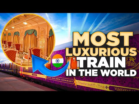 Tour the Most LUXURIOUS TRAIN in the WORLD, in INDIA! Deccan Odyssey