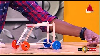 How to make Rubber power car | DIY | Kids 1st