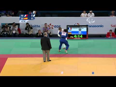 Judo - Women -57 kg Bronze Medal Contest A - 2012 London Paralympic Games Judo - Women -57 kg Bronze Medal Contest A - 2012 London Paralympic Games