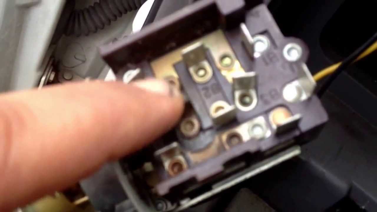 How to change a headlight switch on 1995 dodge ram 1500 - YouTube