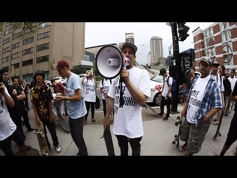 Ethernal Skate Films / Go Skateboarding Day Montreal 2015 @ Peace Park / Sk8 legal in Mtl  (GSD)