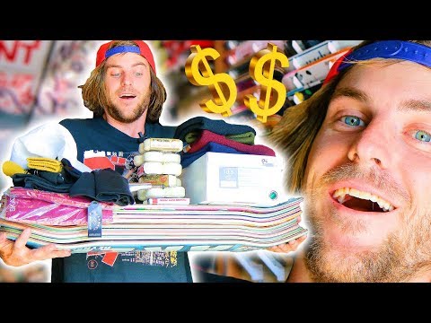 ANYTHING YOU CAN CARRY, I'LL PAY FOR CHALLENGE! (SKATESHOP EDITION)