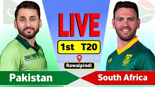 Live: Pakistan - South Africa, 1st T20I