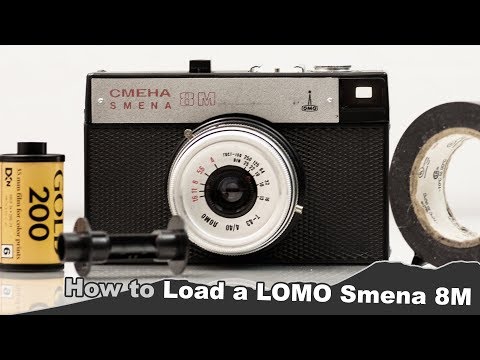 How to Load Film in a LOMO Smena 8M
