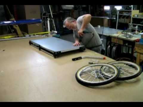 Build your own bicycle Trailer - YouTube
