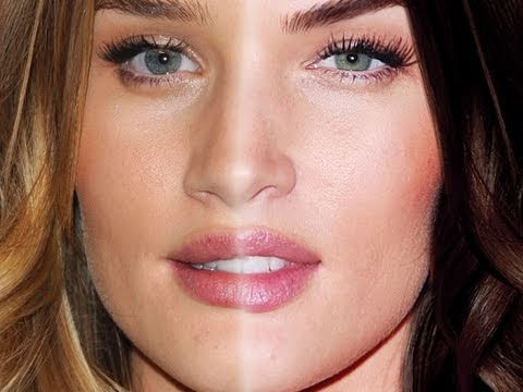 Rosie HuntingtonWhiteley Megan Fox Transformers 3 Transformation with 