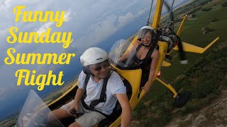 Gyrocopter - Autogiro Ela 07 - Funny Sunday Summer Flight