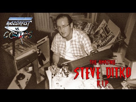 The Amazing STEVE DITKO (R.I.P.) - Razör vs. Comics