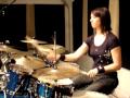 Emmanuelle Caplette on drum: Tampoltan (June 2009) Emmanuelle Caplette on drum: Tampoltan (June 2009)