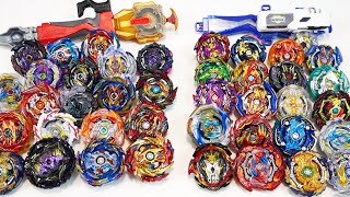 Sparking Beys Vs Gt Beys All Season 4 Vs All Season 5 Epic Battle - Beyblade Burst Surge & Rise