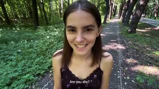 Funny Prank Reaction to Girlfriend While Walk In The Woods With Lovense Lush 3 T