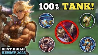 Tank Kimmy Makes Enemy In Useless Mythical Honor Kimmy Best Build 2025 -Mlbb