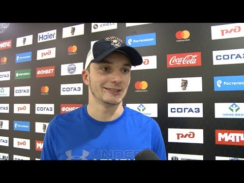 Вадим Щегольков - об игре с "Амуром" и победном буллите (24.08.2017)