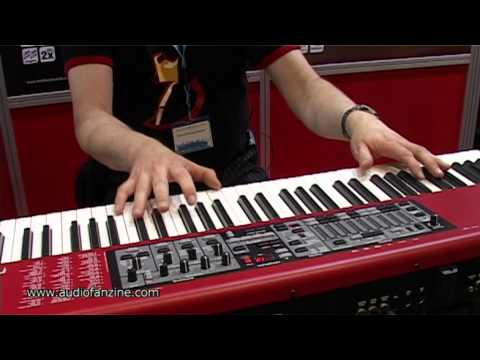 CLAVIA Nord Electro 3 HP video demo [Musikmesse 2011]