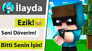 EFE VE İLAYDA KAVGA EDİYOR 24 SAAT BOYUNCA 😱 -Minecraft