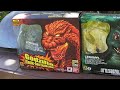 Bandai SH MonsterArts COMIC CON BURNING MELTDOWN GODZILLA,LITTLE,JUNIOR,GHIDORA,RODAN