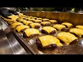 How to make a Juicy Beef Cheeseburger - Korean food