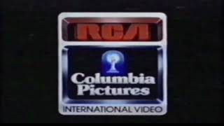 Rca Columbia Pictures International Video - Vhs-Öppning 1989-1994