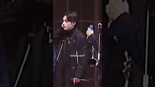 Taehyungs Ear Piece Was Giving Him Electric Shock